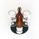Party Drinking Set Holder Metal Wine Glass Display Stand Welded